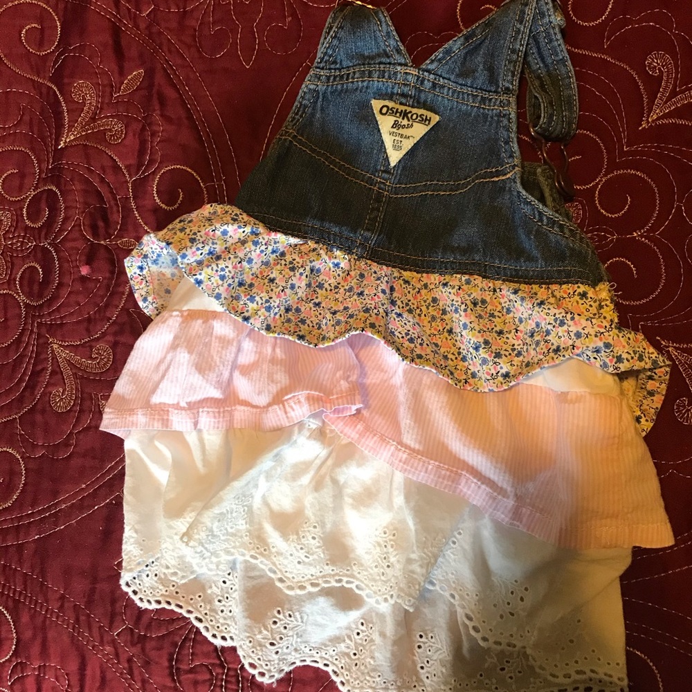 Sold ♏ 18M OshKosh Bgosh overalls dress - Picture 3 of 6